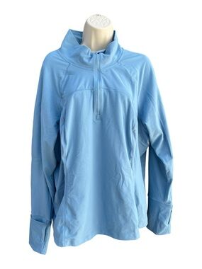 Phoenix Bergen Run Quarter Zip Women's 2X Soft Thumbholes Mittens Arm Pocket NWT